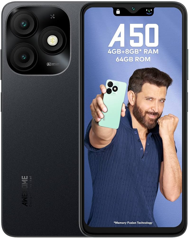 CELULAR A50 ITEL 6GB DE RAM 64GB