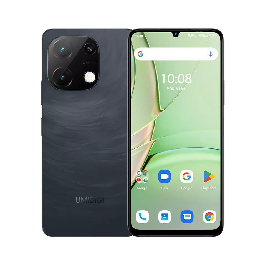 CELULAR UMIDIGI NOTE 90 COLOR ROCK BLACK 8GB DE RAM 128GB